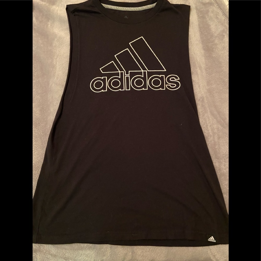 Adidas Small Petite Ultimate 2.0 Black Tank